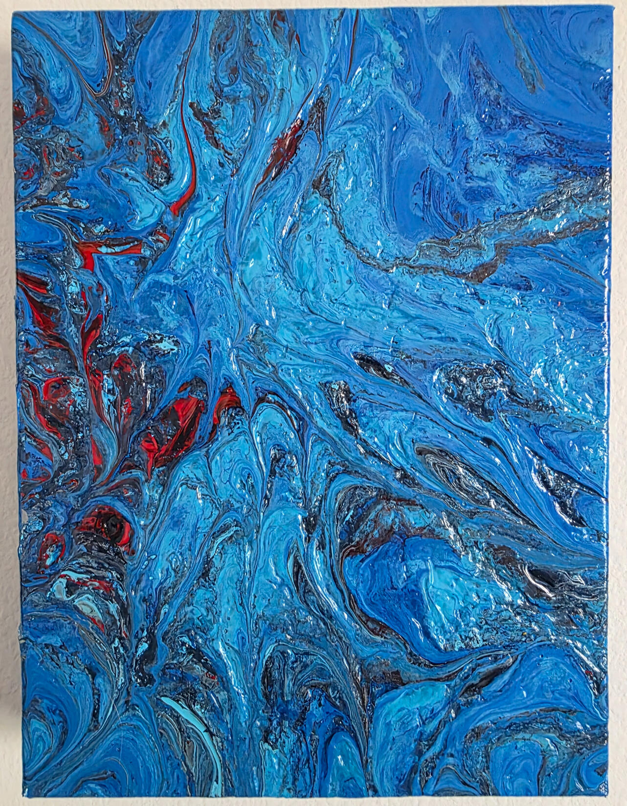 Overlord of the Deep Algorithms Trippy painting